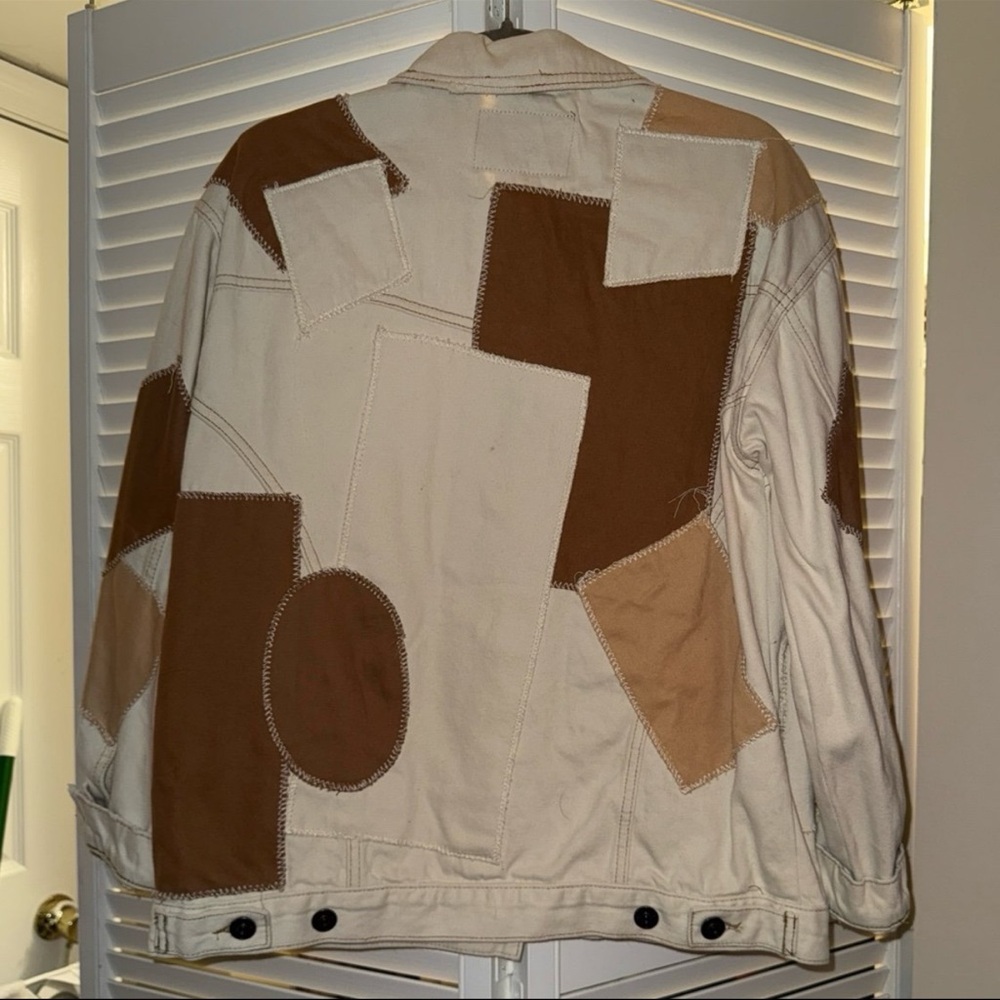 BDG Patchwork Trucker Jacket - Picture 3 of 5